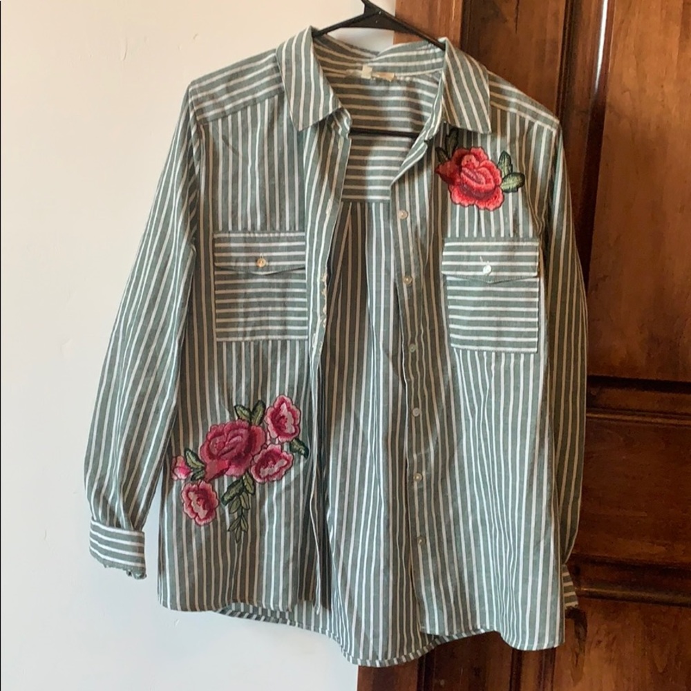 button up top